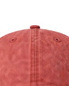 Gorra de Béisbol de Algodón Lavado Color Naranja Óxido, Lisa, Ajustable, Unisex, Deportiva, Informal, Transpirable, Cómoda, de Primera Calidad - Product Image 5