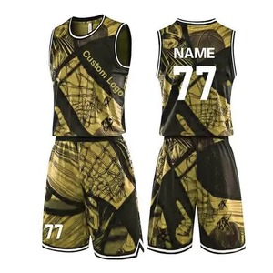 Kit Deportivo de Baloncesto de Alto Rendimiento, Bordado Personalizado, Ligero, de Secado Rápido, Proveedor de Ropa Deportiva Profesional - Product Image 5