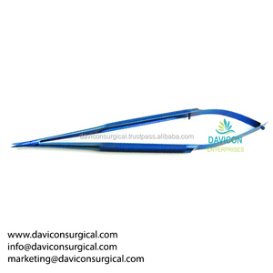 Ciseaux chirurgicaux en titane à micro-spring de 6 pouces (15 cm) avec pointes CVD – L'instrument chirurgical manuel essentiel - Product Image 2