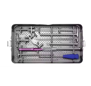 Ensemble d'instruments chirurgicaux orthopédiques manuels pour hanches, genoux, colonnes vertébrales, tibias et fémurs, en acier inoxydable de haute qualité, certifiés CE ISO, prix de gros - Product Image 3