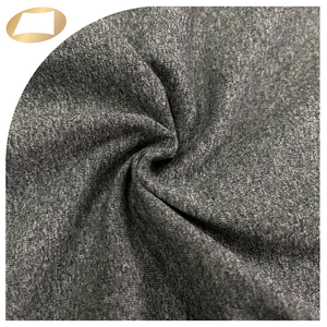 <span class=keywords><strong>Tactel</strong></span> Vải Dệt Kim Màu Xám Melange Co Giãn Polyester - Product Image 2