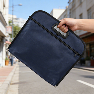 <b>Documents</b> <b>Bag</b> With Shoe Compartment Zipper Closure Travel <b>Documents</b> <b>Bag</b> Blue <b>Documents</b> <b>Bag</b> - Product Image 5