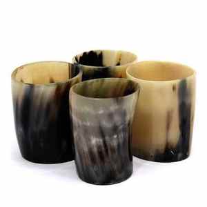 แก้วช็อตสไตล์ไวกิ้งพรีเมียม ทำจากเขาวัวแท้ ขัดเงาอย่างดี เหมาะสำหรับเป็นของขวัญคริสต์มาส ราคาประหยัด - Product Image 3