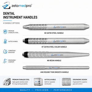Zetomed Pro อุปกรณ์ทันตกรรมปลายเดี่ยวแบบพรีเมี่ยมด้ามจับมีหลายตัวเลือก - Product Image 3