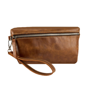Trousse de Maquillage en Cuir, Sac de Voyage Organisateur Compact, Pochette de Rangement pour Accessoires de Beauté et Essentiels - Product Image 5