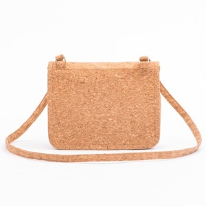 Sac messager pliable réutilisable en papier à grain de bois naturel, imperméable, sac bandoulière - Product Image 3