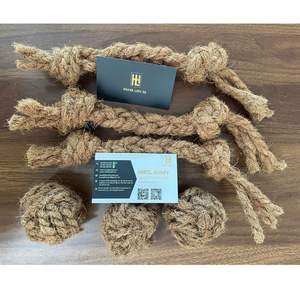 Producto Popular: Juguete de Cuerda Masticable de Fibra de Coco para Mascotas/Bola Masticable de Coco/Cuerda Masticable de Coco Hecha en Vietnam HOANG LINH SG - Product Image 2