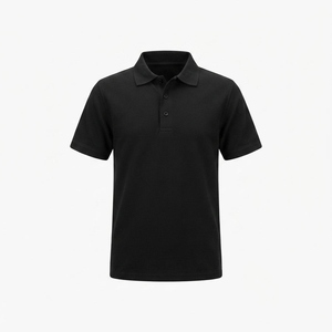 Boys High School Uniform Jersey Polo Shirt Children Plain Orange 100% Polyester Machine Washable Schoolwear - Product Image 3