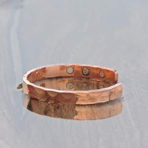 Brazalete de Cobre con Diseño de Amantes, Terapia Magnética, Estilo Cristiano, para Usar en Fiestas, con Beneficios para la Salud - Product Image 1
