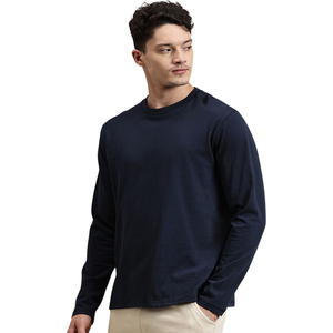 Camisetas de Manga Larga para Hombre, de Secado Rápido, Transpirables, Personalizadas, Corte Holgado, Estilo Deportivo Informal, Cuello Redondo, Ropa Urbana OEM, Nueva Llegada - Product Image 2