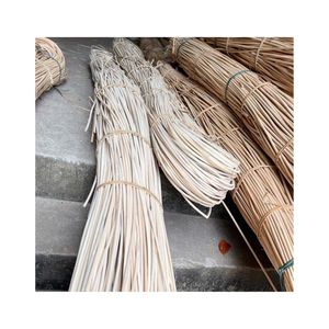แกนหวายสีเบจคุณภาพสูง ขนาด 7-40 มม. สำหรับงานทำมือ เช่น ตะกร้า เฟอร์นิเจอร์ เก้าอี้ ถาด โคมไฟ ของตกแต่ง - Product Image 1