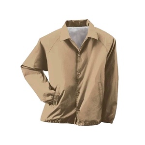 OEM Custom Unisex Design Waterproof Nylon Track <b>Jacket</b> Polyester Windbreaker <b>Running</b> Outdoor Sports Mens Racing Plain Dyed - Product Image 6