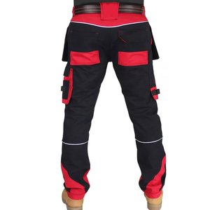 Pantalones Cargo Casuales Personalizados para Hombre, 100% Algodón, Tela de Lona, Cintura Media, Ligeros, de Secado Rápido, Estilo Jogger, con Múltiples Bolsillos - Product Image 2
