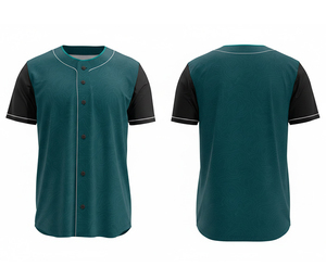 Fournisseur direct d'usine de maillots de baseball par sublimation avec logo et numéros personnalisés |   Base en polyester respirant - Product Image 4