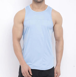 เสื้อกล้ามผู้ชายน้ำหนักเบา ทนทาน แห้งเร็ว ระบายอากาศได้ดี ผลิตจากผ้าสแปนเด็กซ์/คอตตอน/โพลีเอสเตอร์ ปรับแต่งสี/โลโก้ได้ มีจำหน่ายราคาส่ง - Product Image 1