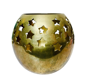 High Quality Eco-Friendly Durable Unique Iron Metal <b>Tealight</b> <b>Holder</b> Empty Festival Christmas Decorations Home Office Table Top - Product Image 1