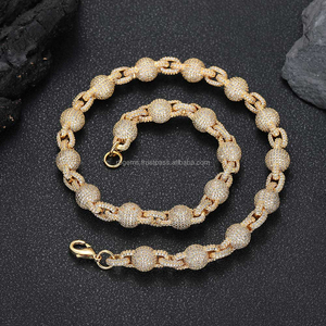 Cadena Cubana de Oro Amarillo de 10k de Alta Calidad, 18mm, 200g, para Diamantes Cultivados en Laboratorio Certificados, Collar Unisex Estilo Hip Hop - Product Image 2