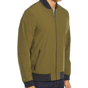 Breathable New Style Men Bomber Jacket Best Design Wholesale Comfortable Men's Bomber Jacket With Customized Color Size OEM - Product Image 2