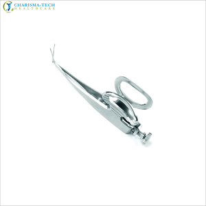 Tijeras Oftálmicas Barraquer Iris Premium de 10 cm, Acero Inoxidable, Puntas Afiladas para Microcirugía, Instrumentos Quirúrgicos Oculares, Certificación CE ISO - Product Image 5