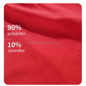 Shorts de sport pour homme, couleur unie, marque privée, 2 couches, avec logo personnalisé, séchage rapide, respirant, style streetwear, fermeture à cordon - Product Image 5