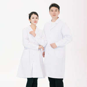 Blouse de laboratoire blanche à manches longues OEM 2026, uniforme médical, blouse d'hôpital pour médecin et infirmière - Product Image 4