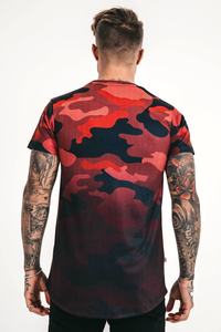 100% T-shirt col rond en coton de qualité supérieure pour hommes T-shirt blanc noir de haute qualité pour impression numérique personnalisée Logo inclus - Product Image 2