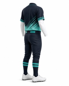 New Light <b>Weight</b> Comfortable Slim Fit Hot <b>Sale</b> Men's Baseball Uniform Design Your Own Team Wear Quick Dry Baseball Uniform - Product Image 4