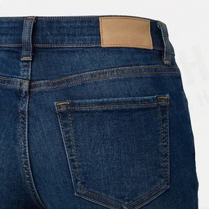 Womens High Waist Four Seasons Casual Slim Denim Pants Hip Lift Straight Jeans Comfortable Daily Office Staff <b>Trousers</b> - Product Image 5