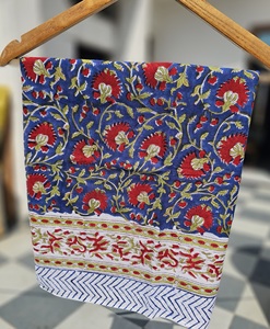 Cotton <b>Sarong</b> Pareo Beach Wrap Hand Block Print Bikini Cover Up Bohemian Lightweight Scarf for Women swimwear cover up - Product Image 2