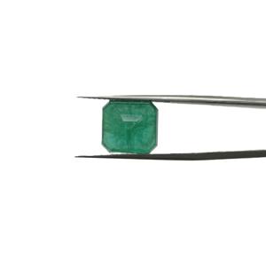Émeraude octogonale verte de 8,10 carats provenant de Zambie, pierre précieuse non montée - Product Image 4