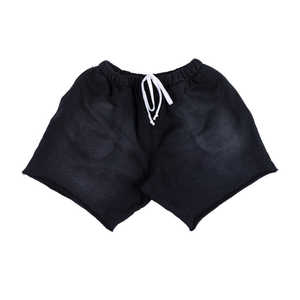 <b>Mens</b> Cotton Fleece Gym <b>Shorts</b> Raw Hem Athletic Casual <b>Lounge</b> <b>Short</b> Pants - Product Image 1