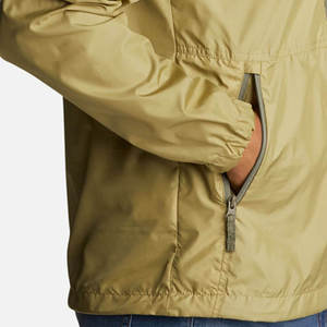 New Arrival Color <b>Block</b> Split Windbreaker Waterproof Jacket Mens Hooded Anorak Jacket - Product Image 3
