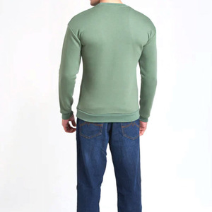 Sudadera Unisex de Manga Larga, Forro Polar, Transpirable, Resistente al Viento, Corte Regular, Color Sólido, Servicio OEM, Informal, Invierno, 100% Algodón - Product Image 5