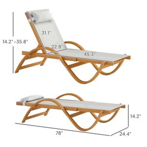 Fauteuils à bascule en rotin pour jardin - Product Image 4