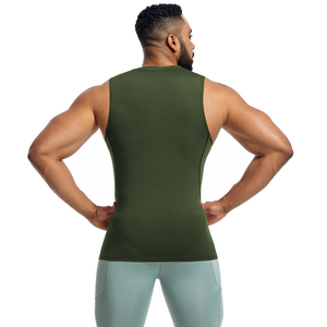 Chaleco Deportivo Transpirable para Hombre, Ropa de Fitness Ajustada, Camiseta sin Mangas de Secado Rápido para Entrenamiento y Running - Product Image 2