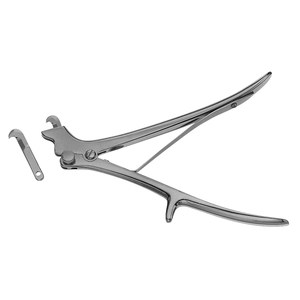 Rongeur crânien de 8 pouces à action simple, coupe-os neurochirurgical en acier inoxydable, instrument chirurgical de qualité standard allemande - Product Image 6