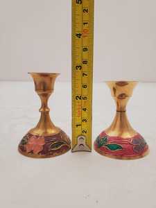 Handmade Brass Vintage <b>Small</b> <b>Candle</b> Holder With Irregular Shape And Polish Finished For Home Decoration Metal <b>Candle</b> Stand - Product Image 6