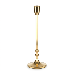 Handmade <b>Brass</b> Candle Holder Stand Tall Decorative <b>Candlestick</b> for Wedding & Table Centerpiece Wholesale Custom Metal Decor Gift - Product Image 1