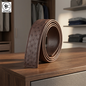 Ceinture Formelle en Cuir Véritable pour Homme LeatherCraft avec Boucle en Acier, Robuste, Réversible, Personnalisable, Écologique et Durable - Product Image 3