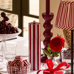 Moulin à sel et à poivre en laque cylindrique contemporain, parfait pour la décoration de cuisine moderne, fabriqué au Vietnam - Product Image 6