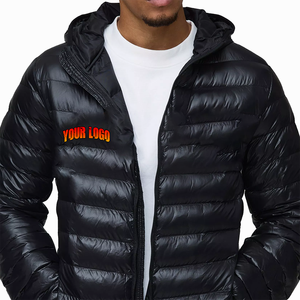 Chaqueta de Invierno Extra Grande para Hombre, Gruesa y Cálida, con Logotipo Personalizado, Chaqueta Acolchada - Product Image 4