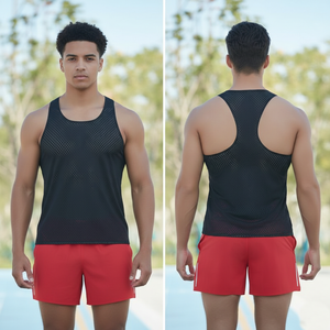 Quick Dry Mesh Running Singlet Lightweight Marathon Vest - Product Image 4