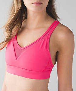 Women's Deep V-<b>Neck</b> <b>Halter</b> Sports <b>Bra</b> Solid Color Breathable Medium Support Yoga Seamless Cut-Out Front Logo Design - Product Image 3