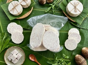 Taro Congelado IQF Premium en Cubos, Trozos y Palitos, Envasado al Vacío, con Vetas Púrpuras, Vegetal para Té con Leche e Industria Alimentaria - Product Image 4