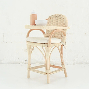 Silla Infantil de Ratán de Alta Calidad para Eventos, Fiestas de Cumpleaños, Asiento de Mimbre Natural Ligero para Bebés, de la Fábrica HNH Craft de Vietnam - Product Image 2