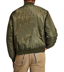 Veste universitaire de fabricant avec broderies chenille et patchs, veste de baseball brodée de haute qualité - Product Image 6