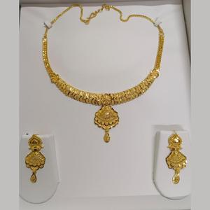 Conjunto de Collar Geométrico de Diseño 11058830GL con Imitación de Diamante Americano, Perla, Chapado en Oro, Joyería Fina, Zirconia y Perla - Product Image 1