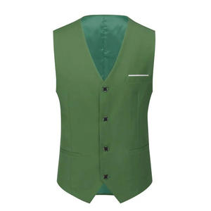 Nuevo Traje Clásico para Hombre, Elegante, para Oficina, Reuniones, Negocios, Pantalón, Chaqueta, Conjunto Formal de 3 Piezas, Transpirable - Product Image 3