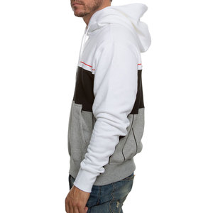 Cheap Price Color <b>Block</b> Gym Wear Athletic Hoodies Cut & Sew Wholesale Men Clothing Supplier Low MOQ Cotton Fleece Custom Hoodies - Product Image 5