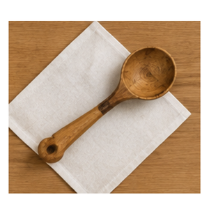 Ensemble de cuillères doseuses en bois pour café, thé et épices – Accessoires de cuisine écologiques en bois naturel – Personnalisation du logo – Cadeaux pour fêtes - Product Image 1